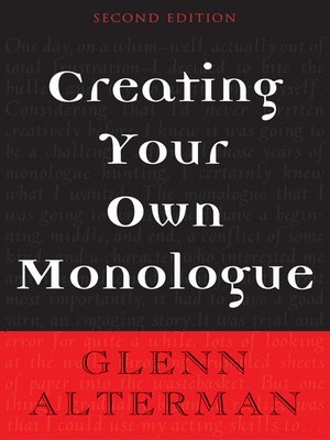 cover image of Creating Your Own Monologue